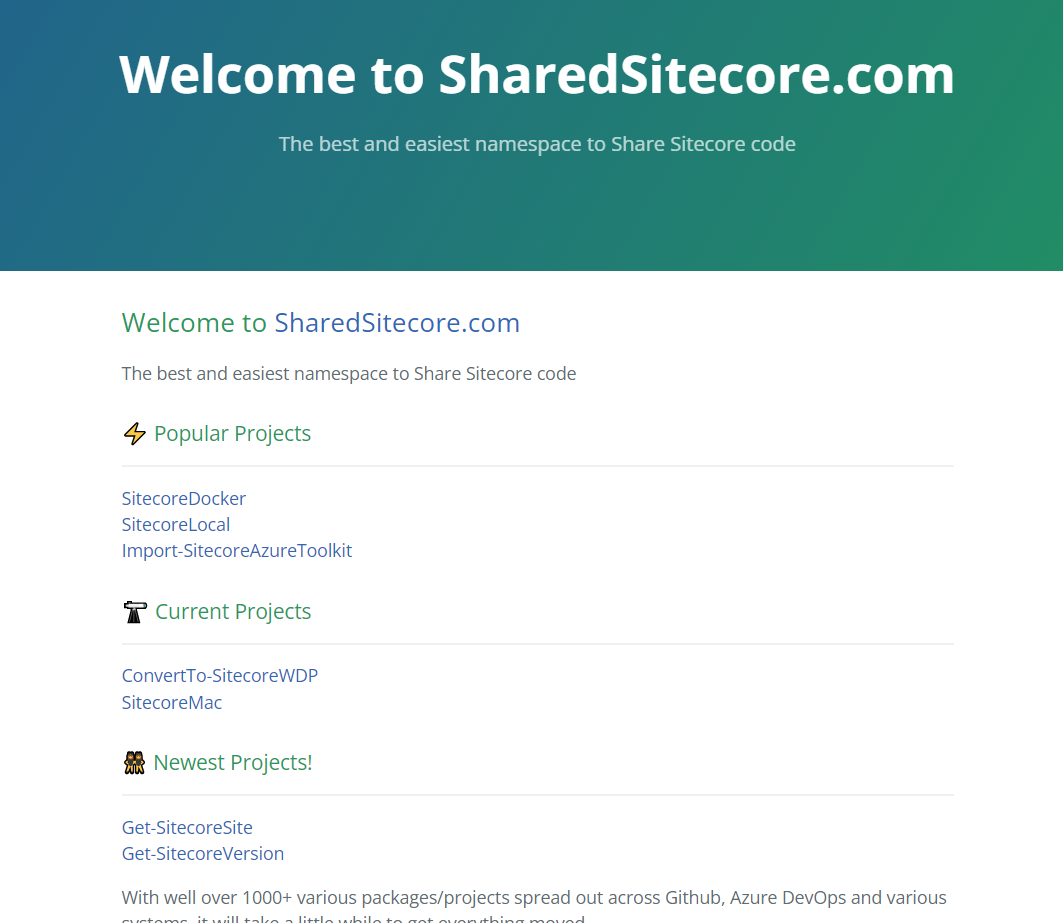 SharedSitecore