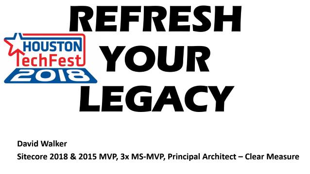 REFRESH YOUR LEGACY