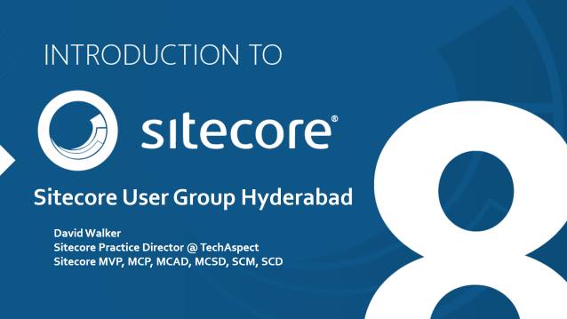 Introduction to Sitecore 8
